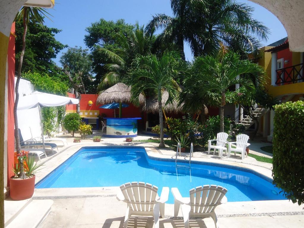 El Acuario Hotel Playa del Carmen Exterior foto